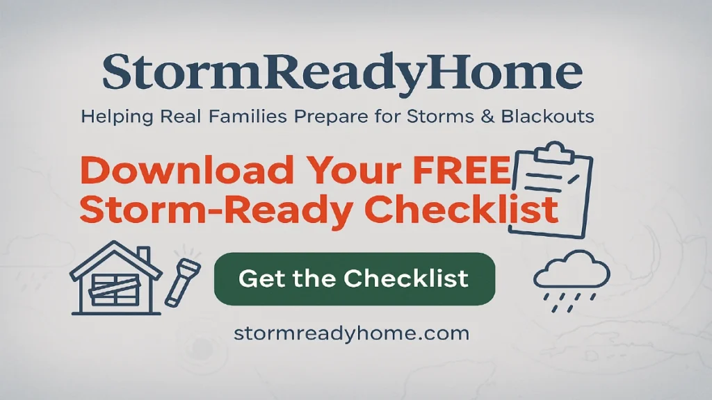 Download your free storm-ready checklist for Florida hurricanes - StormReadyHome