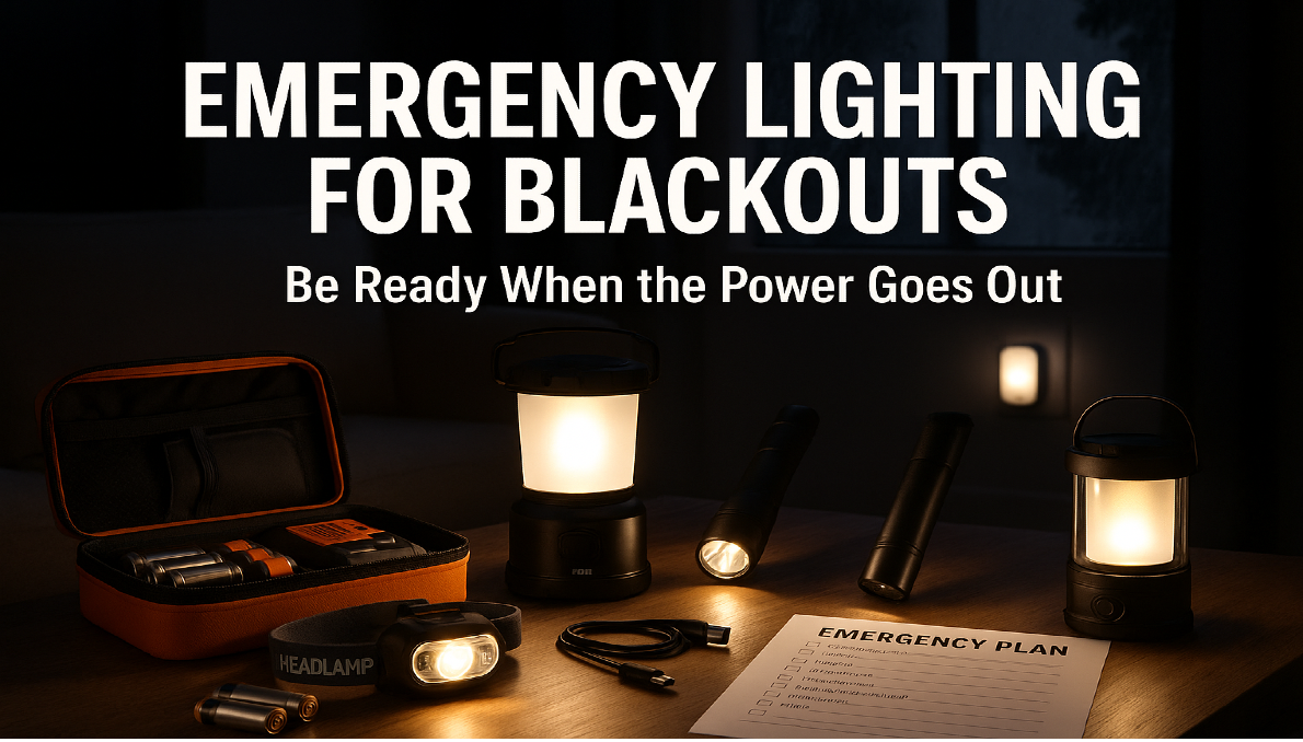Emergency Lighting for Blackouts: Safe, Reliable Solutions
