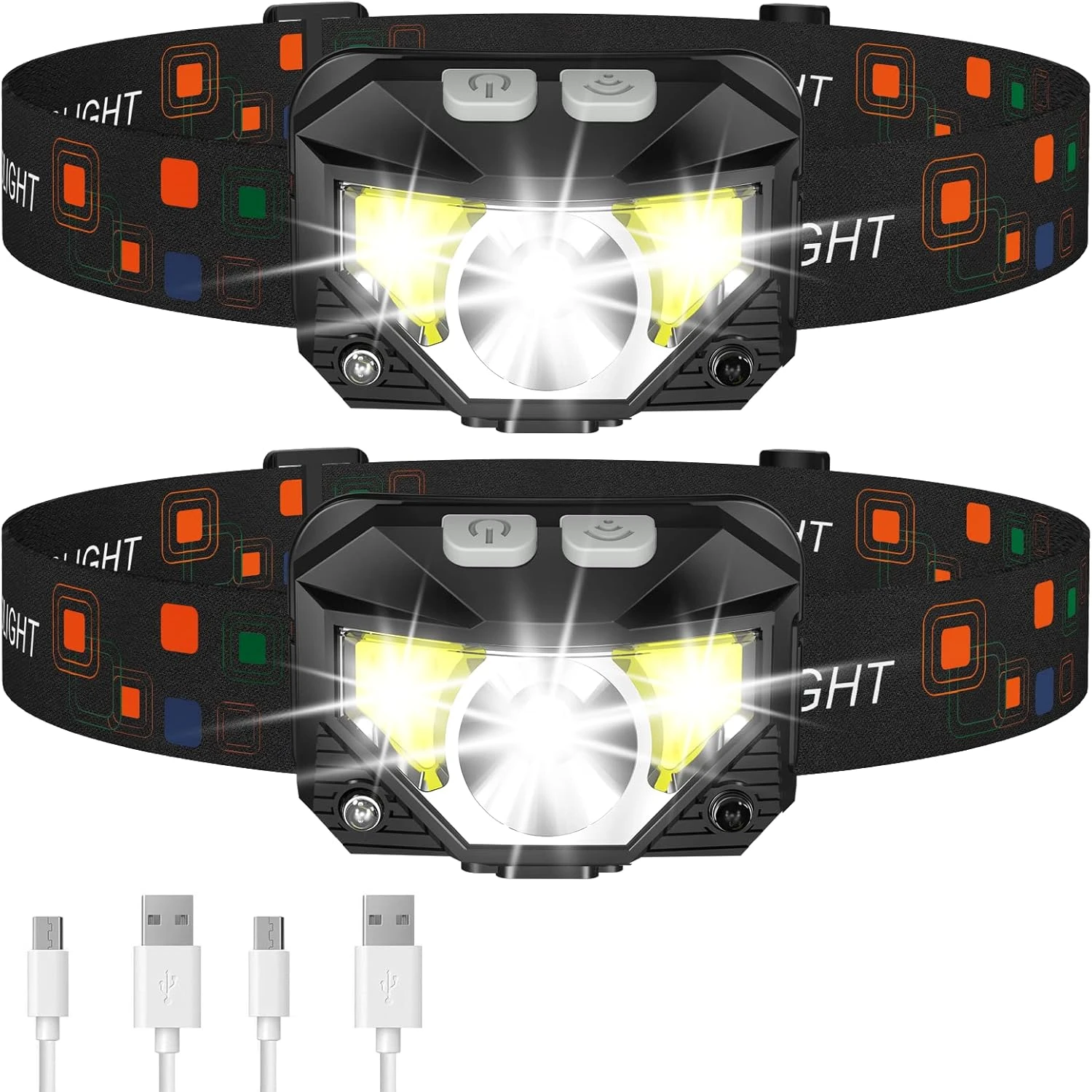 emergency lighting for blackouts LHKNL Headlamp Flashlight