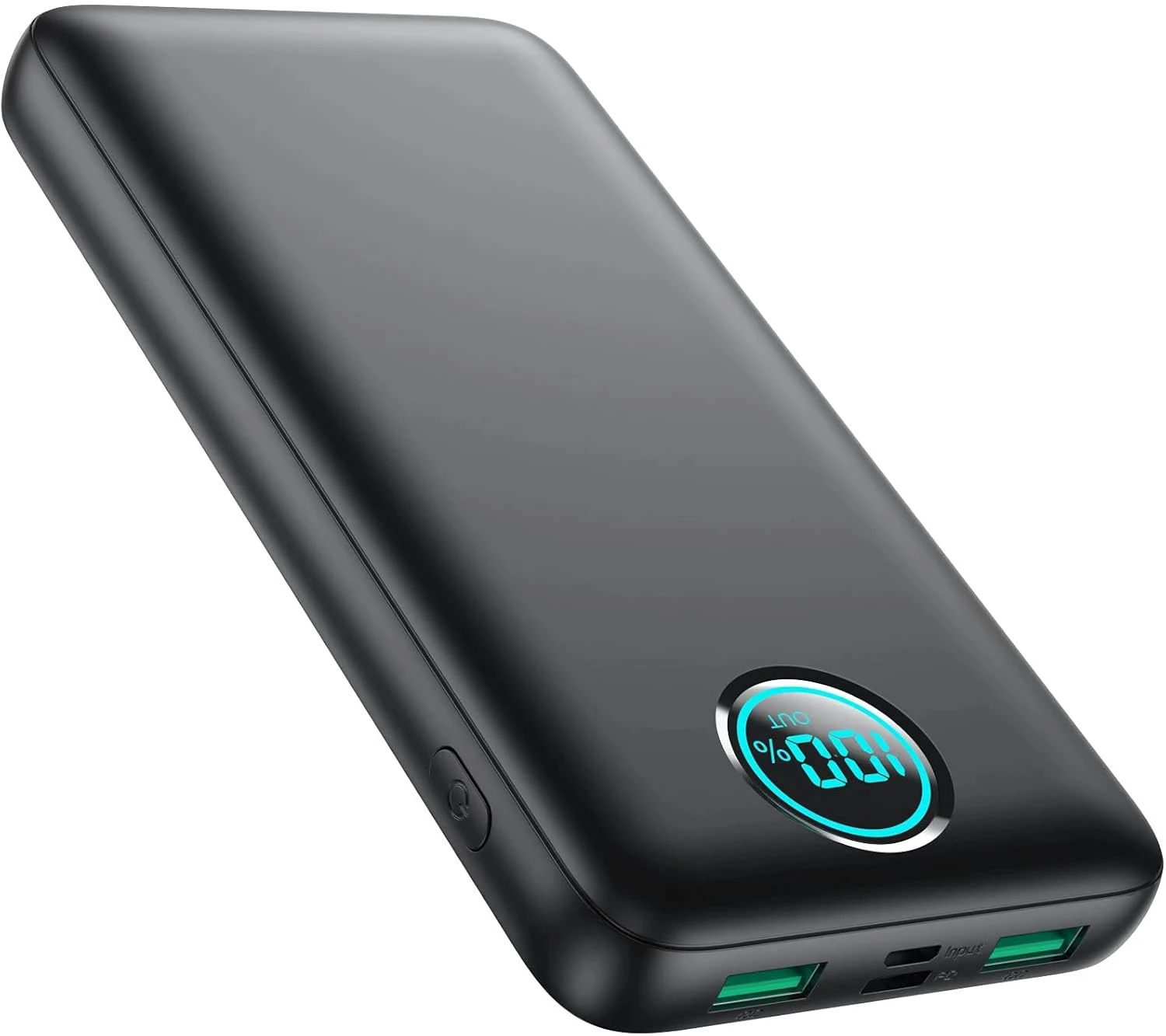 Pxwaxpy 30,800mAh power bank with digital LCD display—budget-friendly backup for blackout emergencies