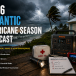 This image supports a 2026 Atlantic hurricane season forecast article that explains expert storm predictions, Atlantic hurricane risk, El Niño impacts, landfall concerns, and practical hurricane preparedness steps for homeowners and renters in storm-prone areas.